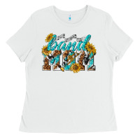 White band mom Ladies Tee - texasbilliewilder