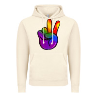 Vintage Artic pride peace hand Vintage Hoodie - JahusDesignShop