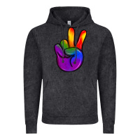 Vintage Black pride peace hand Vintage Hoodie - JahusDesignShop
