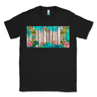 Black western floral  license plate template Classic Tee - BarkalooDesign
