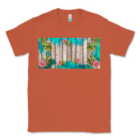 Copper western floral  license plate template Classic Tee - BarkalooDesign