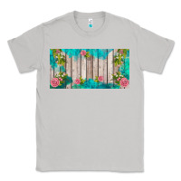 Moon Dust western floral  license plate template Classic Tee - BarkalooDesign