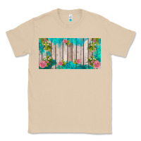 Mushroom western floral  license plate template Classic Tee - BarkalooDesign