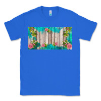 True Royal western floral  license plate template Classic Tee - BarkalooDesign