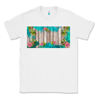 White western floral  license plate template Classic Tee - BarkalooDesign