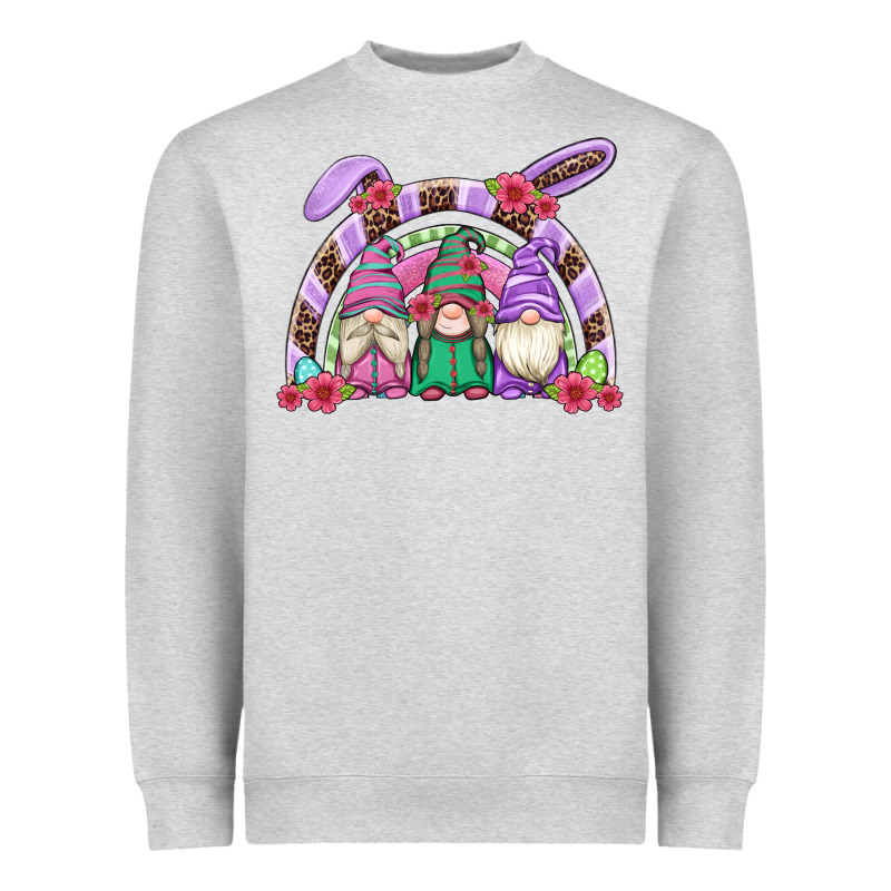 Easter Gnomes Rainbow Heavyweight Sweatshirt by Artiststas | Teevron