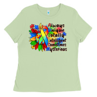 Matcha always unique totally intelligent sometimes myster Ladies Tee - Zillion Design Studio