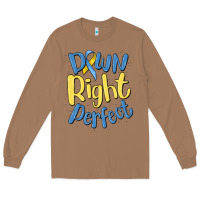 Toasted Coconut down right perfect Long Sleeve Tee - MaliasSmallBusiness