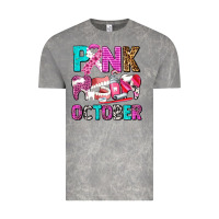 Cloud Rock pink october Vintage Tee - AdoDesignShop