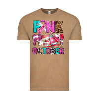 Vintage Coffee pink october Vintage Tee - AdoDesignShop