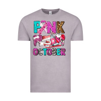 Vintage Zinc pink october Vintage Tee - AdoDesignShop