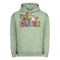 Pigment Oil Green My 1st Easter Day Urban Hoodie - HowdyJamesFarm