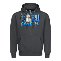 Smoke cozy season Zipper Hoodie - MaliasSmallBusiness
