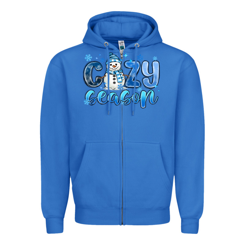 Cozy Season Zipper Hoodie by MaliasSmallBusiness | Teevron