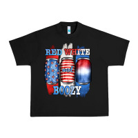 Black red white and boozy Urban Heavy Tee - JahusDesignShop