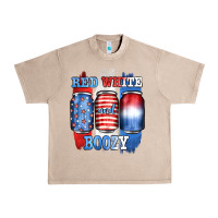 French Oak red white and boozy Urban Heavy Tee - JahusDesignShop