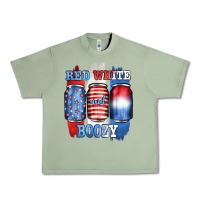 Oil Green red white and boozy Urban Heavy Tee - JahusDesignShop