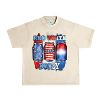 Sandshell red white and boozy Urban Heavy Tee - JahusDesignShop