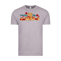 Vintage Zinc valentines vibes with gifts and bear Vintage Tee - AdoDesignShop