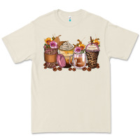 Bone leopard rose glitter flowers coffee cups Premium Tee - Zillion Design Studio