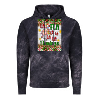 Cloud Black christmas fla la la la la la flamingo air freshener Vintage Hoodie - Artiststas