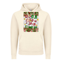 Vintage Artic christmas fla la la la la la flamingo air freshener Vintage Hoodie - Artiststas