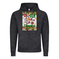 Vintage Black christmas fla la la la la la flamingo air freshener Vintage Hoodie - Artiststas