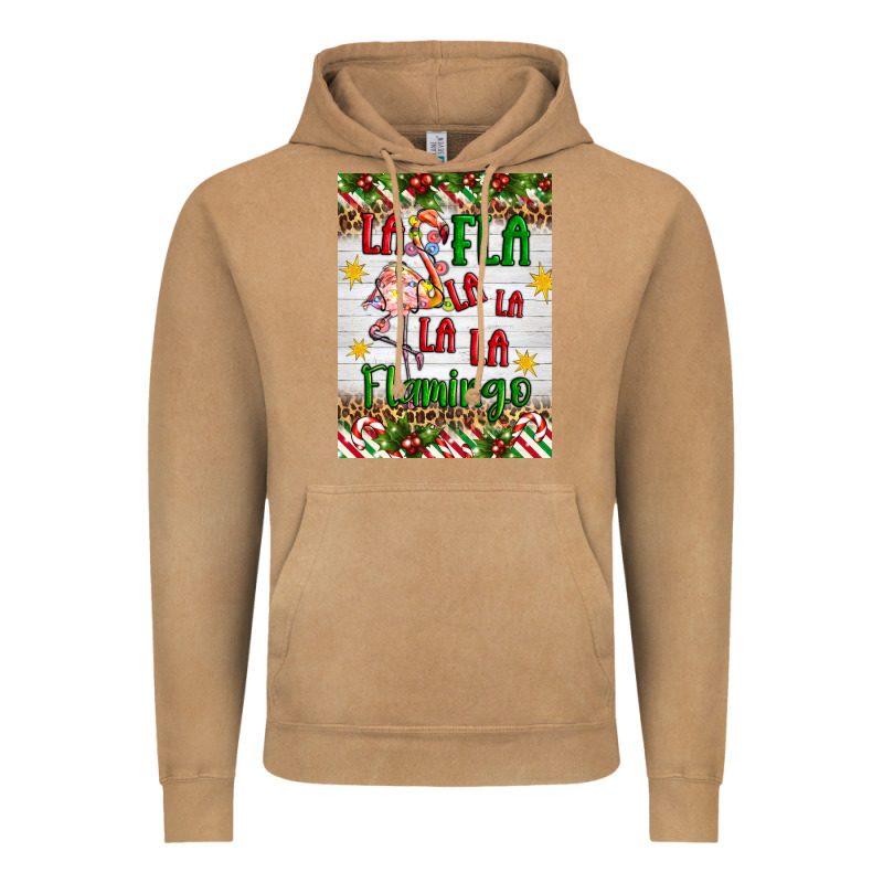 Christmas Fla La La La La La Flamingo Air Freshener Vintage Hoodie by Artiststas | Teevron