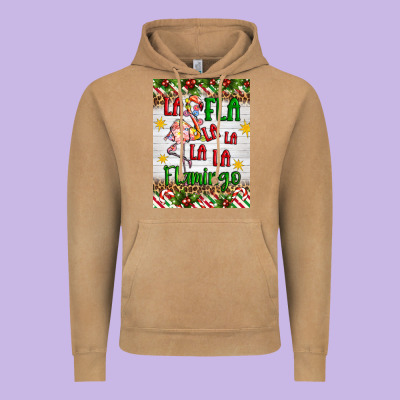 Christmas Fla La La La La La Flamingo Air Freshener Vintage Hoodie Designed By Artiststas