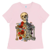 Bubblegum Pink inhale peace exhale chaos Ladies Tee - RanaPortraitStore