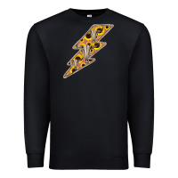 Black Sunflower and Skull Lightning Premium Sweatshirt - Bettercallsaul