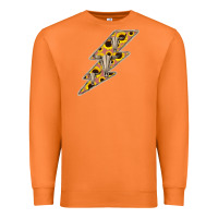 Carrot Sunflower and Skull Lightning Premium Sweatshirt - Bettercallsaul
