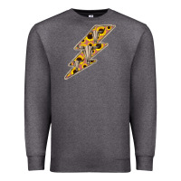 Charcoal Heather Sunflower and Skull Lightning Premium Sweatshirt - Bettercallsaul