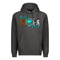 Charcoal Heather Best Mom Ever Premium Hoodie - texasbilliewilder