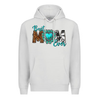 Dove Grey Best Mom Ever Premium Hoodie - texasbilliewilder