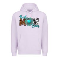 Lilac Best Mom Ever Premium Hoodie - texasbilliewilder