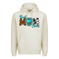 Oatmeal Heather Best Mom Ever Premium Hoodie - texasbilliewilder