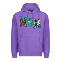 Purple Best Mom Ever Premium Hoodie - texasbilliewilder