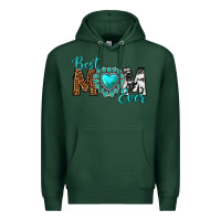Sports Green Best Mom Ever Premium Hoodie - texasbilliewilder
