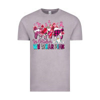 Vintage Zinc in october we wear pink cancer ribbon with teeth Vintage Tee - AdoDesignShop