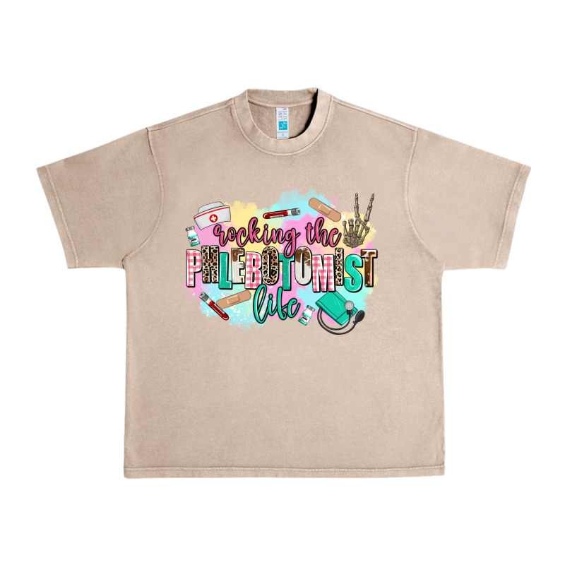 Rocking The Phlebotomist Life Urban Heavy Tee by AdoDesignShop | Teevron