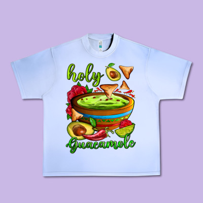 Holy Guacamole Urban Heavy Tee Designed By Adodesignshop