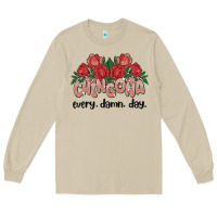 Mushroom chingona every damn day Long Sleeve Tee - MaliasSmallBusiness