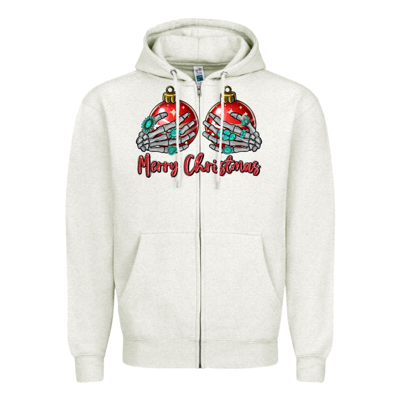 Merry Christmas Zipper Hoodie by MaliasSmallBusiness | Teevron