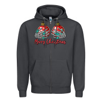 Smoke merry christmas Zipper Hoodie - MaliasSmallBusiness