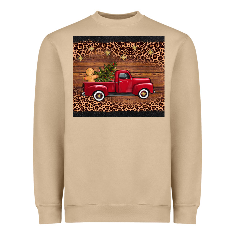 Christmas Truck Heavyweight Sweatshirt by AdoDesignShop | Teevron