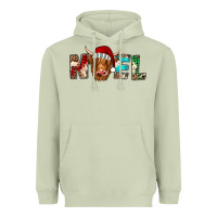 Matcha noel highland cow Heavyweight Hoodie - Jasminsmagicworld