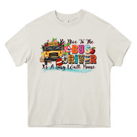 Cream be nice to the bus driver its a long walk home Heavy Core Tee - texasbilliewilder