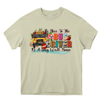 Mossy be nice to the bus driver its a long walk home Heavy Core Tee - texasbilliewilder