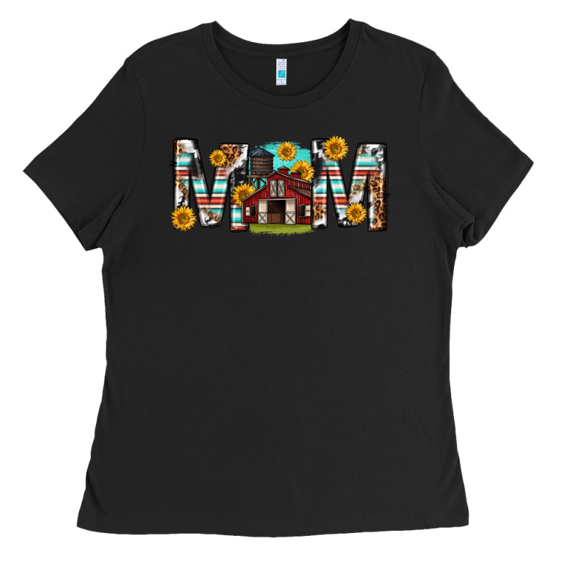 Barn Mom Western Mother S Day Ladies Tee by texasbilliewilder | Teevron